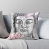 Buddha Siddhartha Gautama Square Pillowcase Polyester Linen Velvet Pattern Zip Decorative Pillow Case Home Cushion Cover