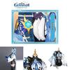 Exquisite Genshin Impact Eula Cosplay Costume Pu Bodysuit Set For Halloween And Christmas