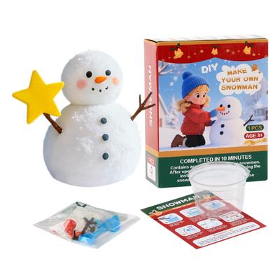 Christmas DIY Snowman Craft Kit Build Your Own Snowman Decorations Fun Holiday Activity Creative Winter Party Gift