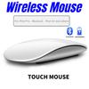 Оновлена бездротова Bluetooth-миша Magic для комп'ютера, перезаряджувана, сенсорна, тонка, ергономічна, дворежимна, тиха, для Macbook Air