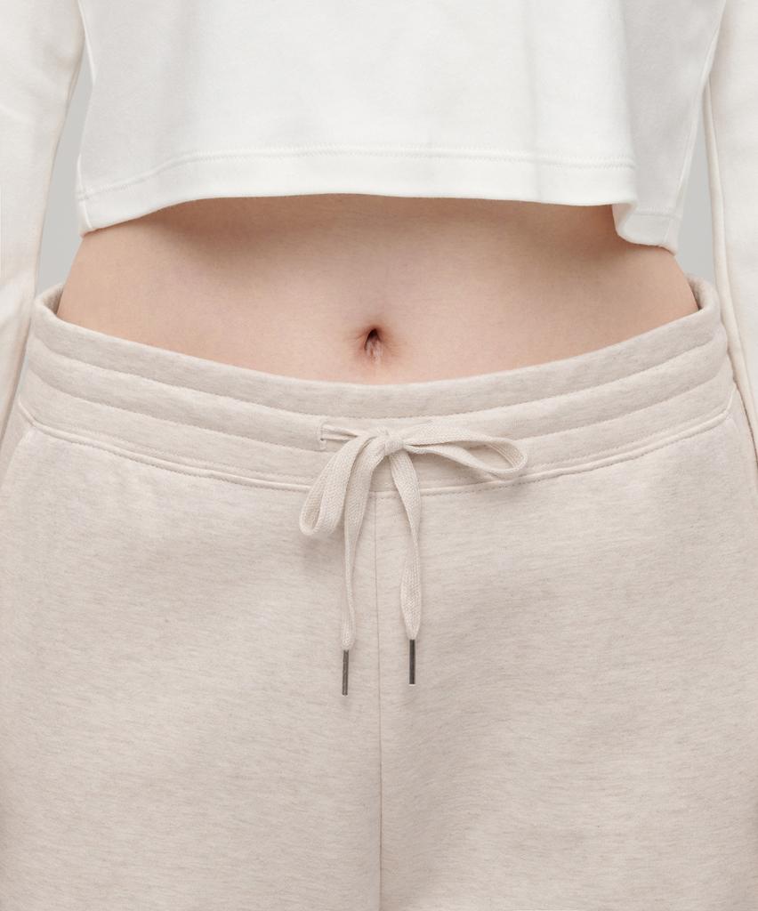 MUSINSA STANDARD WOMAN Women'S Flat Terry Wide Lounge Sweatpants [Heather Beige]