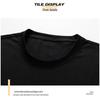 MIIOW Men's Summer Textured Short Sleeve Sports T-Shirt