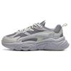Mars 1.0 Fabric Synthetic Leather Thick Sole Sports Low Top Dad Shoes Women Sneaker Purple Gray F12W222125FSA