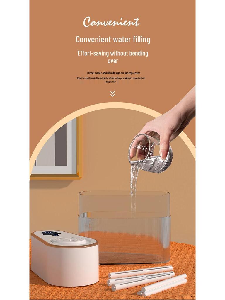 Portable Aromatherapy Humidifier for Home, Office, and Car with Large Spray Feature