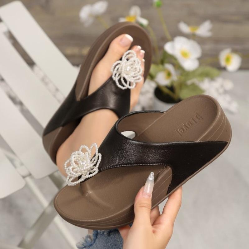 

Women Bohemian Sandals Flip Flops Open Toe Sandals Summer Slippers Slides Casual Beach Shoes Retro Clip Toe Gladiator Sandals 36 світло-коричневого кольору