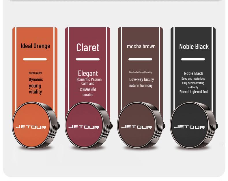 Jietu Shanhai L9 Car Vent Freshener - Aluminum Alloy Fragrance Accessory