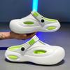 38-45 Men's Plus Size Simple and Fashionable Indoor Toe Slippers Outdoor Beach Shoes Perforated Shoes