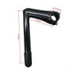 Quill Stem Bike Handle Bar Gooseneck Aluminum Alloy Easy Installation 25.4mm Handlebar Riser