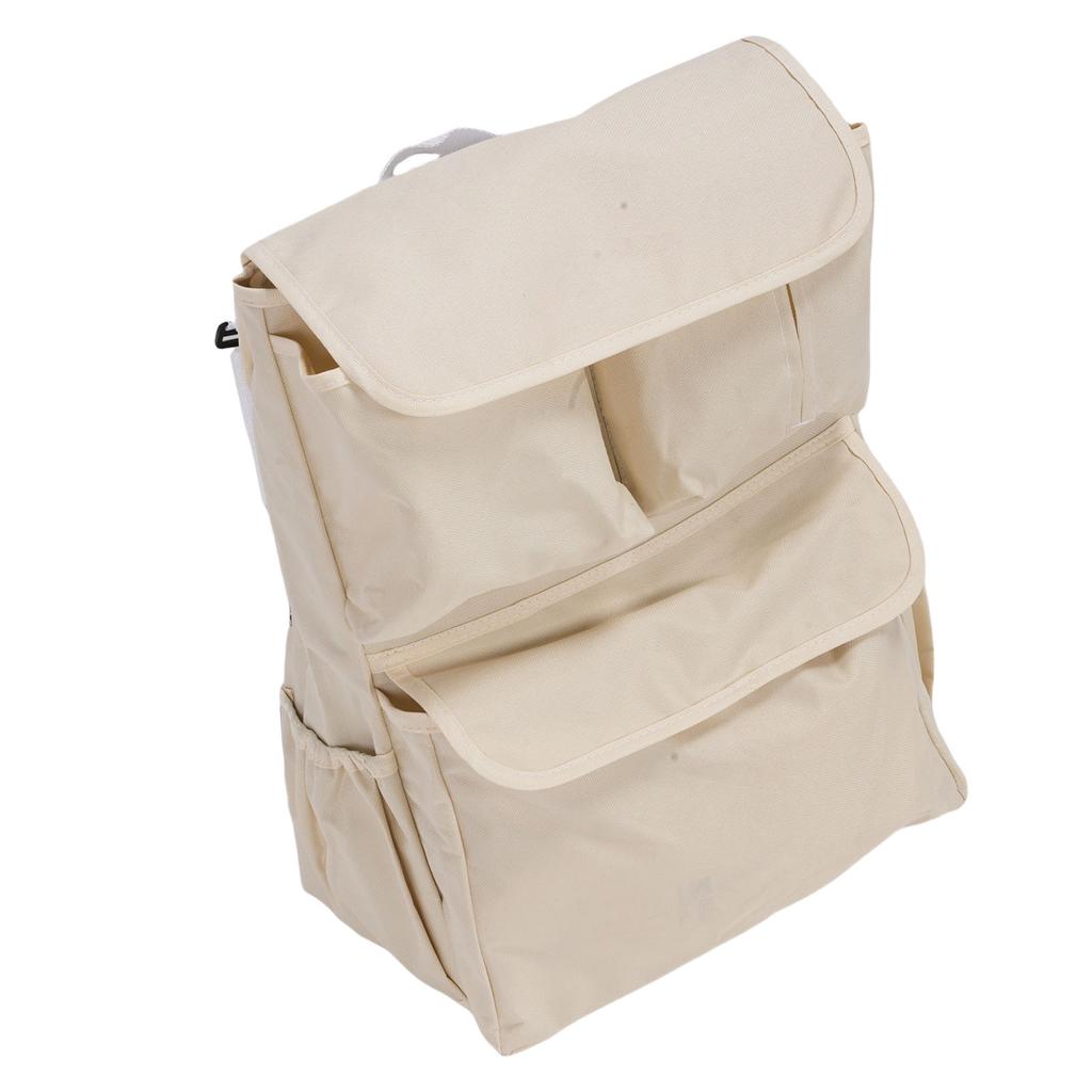 Universal Stroller Hanging Bag Oxford Cloth Baby Stroller Organizer with Cup Holder Multiple Pockets