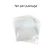 Album Inner Sleeves Set of 10 Clear Record Sleeves for Dust Control, Handling Care, Shelf Filing, Archive Storage and Collection Order