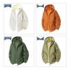 ROMON Men's UPF50+ Quick-Dry UV Protection Hooded Jacket