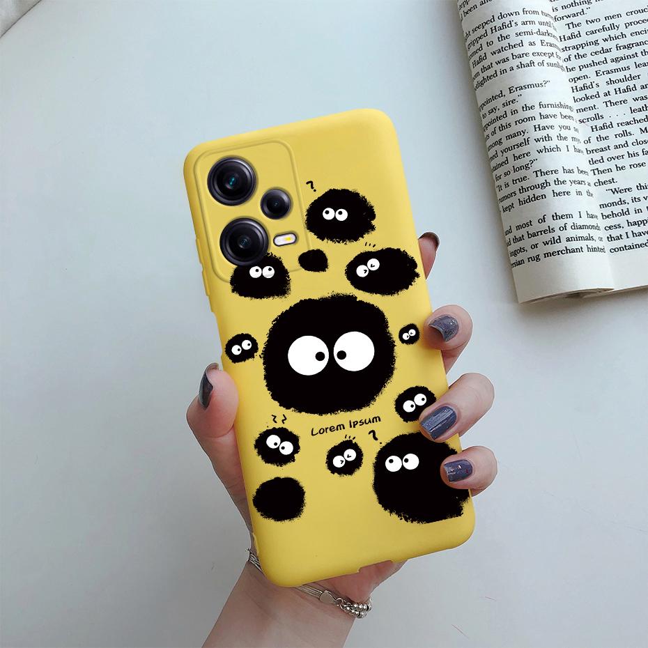 For Redmi Note 12 Pro Case Redmi Note12 4G 5G Cover Cute Marble Astronaut Silicone Phone Cases For Redmi Note 12 Pro Plus Bumper