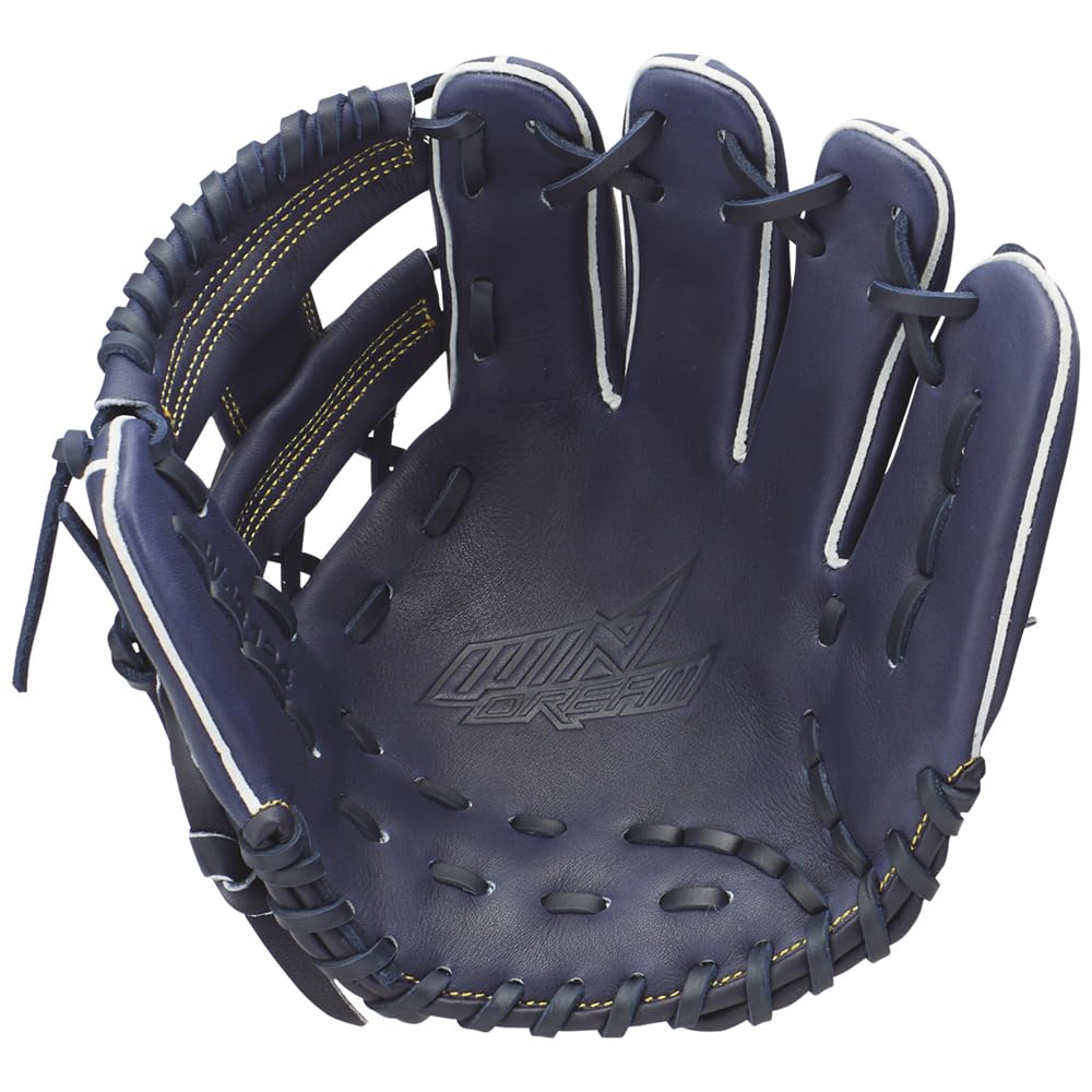 SSK Baseball Glove for Wind Dream Navy Size L Youth, Series, All-Around, WJG124, (70), (Right-Handed Throw)