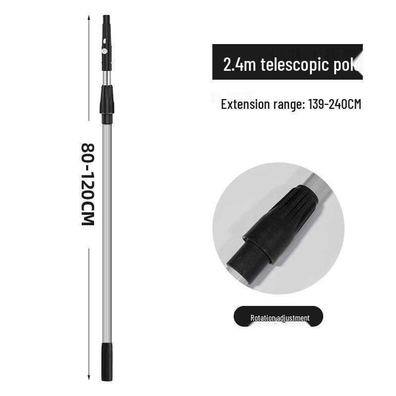 Retractable Household Glass Squeegee and Scraper Tool