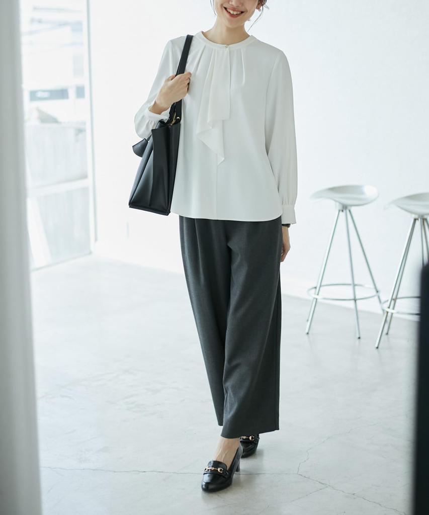 ROPE PICNIC Metal Button Bowtie Blouse Size Available In 2 Sizes Women's (White, 10) - (Web Exclusive)