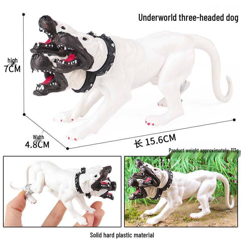 Intercontinental Science Simulation Mythical Shadow Wolf Model Toy