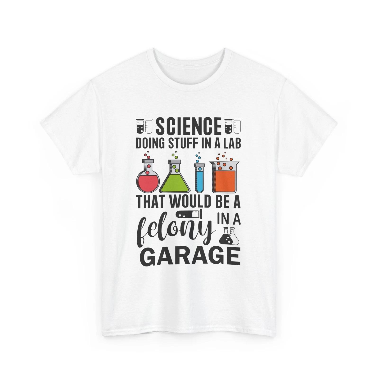 

Periodic Table of Elements T-Shirt – Chemistry Science Geek Tee S