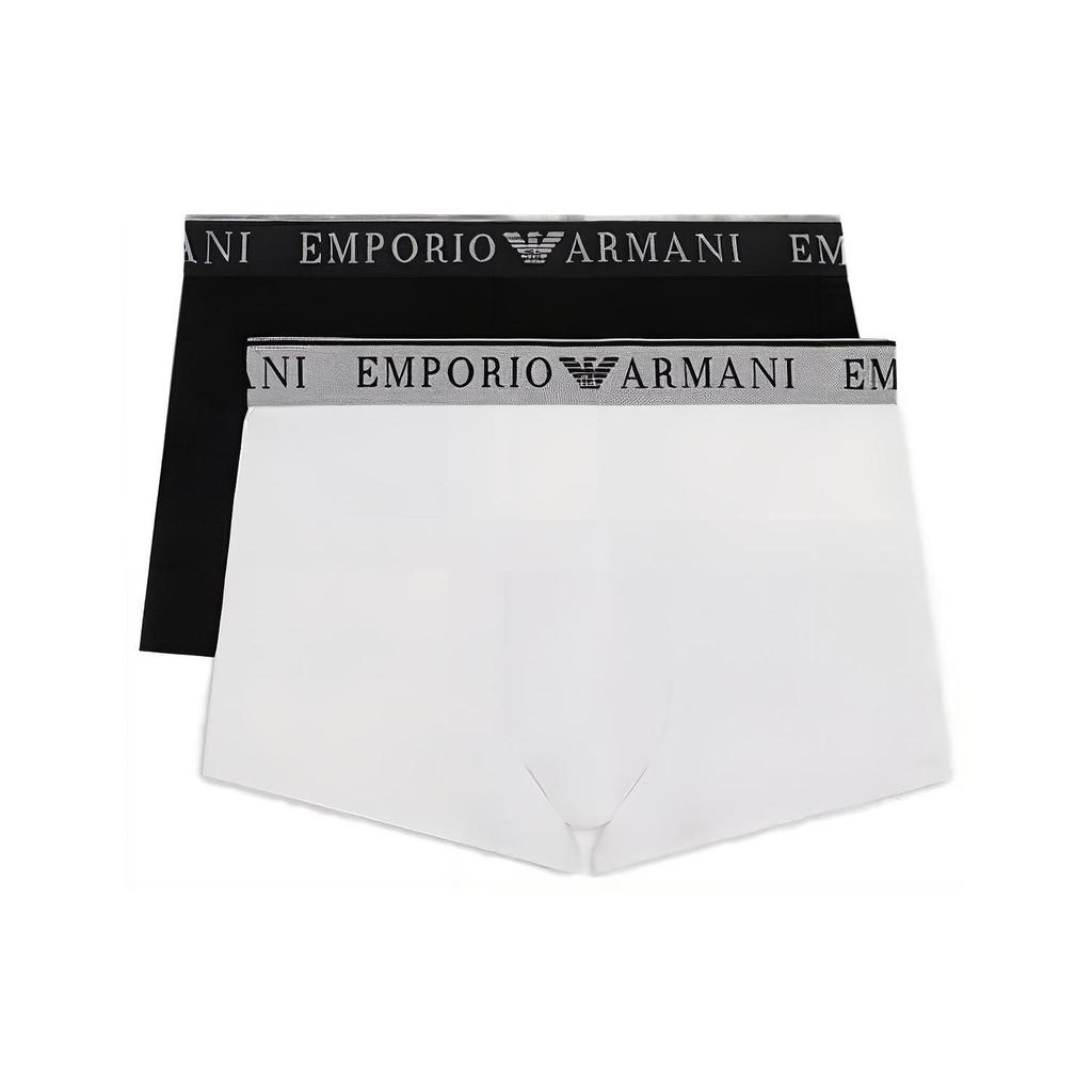 Emporio Armani Loose Letter Mid-Rise Boxer Briefs Men underwear 1117693F-72011-0320