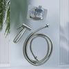Stainless Steel Toilet Bidet Sprayer Set High Pressure Flushing Bathroom Toilet Cleaning 304 Stainless Steel Toilet Sprayer Set