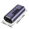40Gbps USB Type C Female To Female Converter USB C Adapter 8K@120HZ For Mobile Phone Laptop Portable Connector