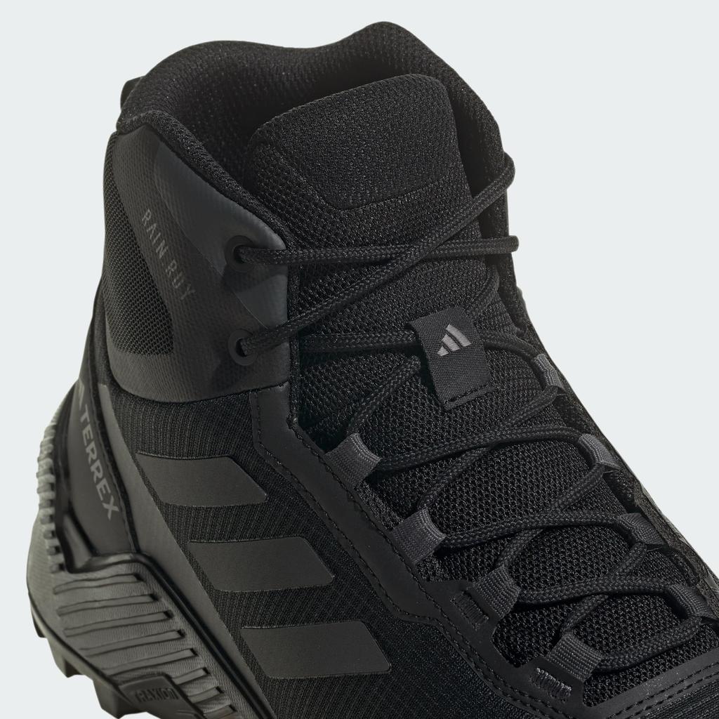 adidas TERREX EASTRAIL RAIN RDY Hiking Waterproof Hiking Boots Black 2.0 Mid-Cut LTF90-HP8600 (Size 25.0/Men's)