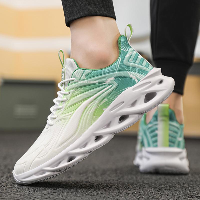 Autumn and winter foreign trade large size 47 new twist sole sports shoes youth red casual running shoes men's sports shoes