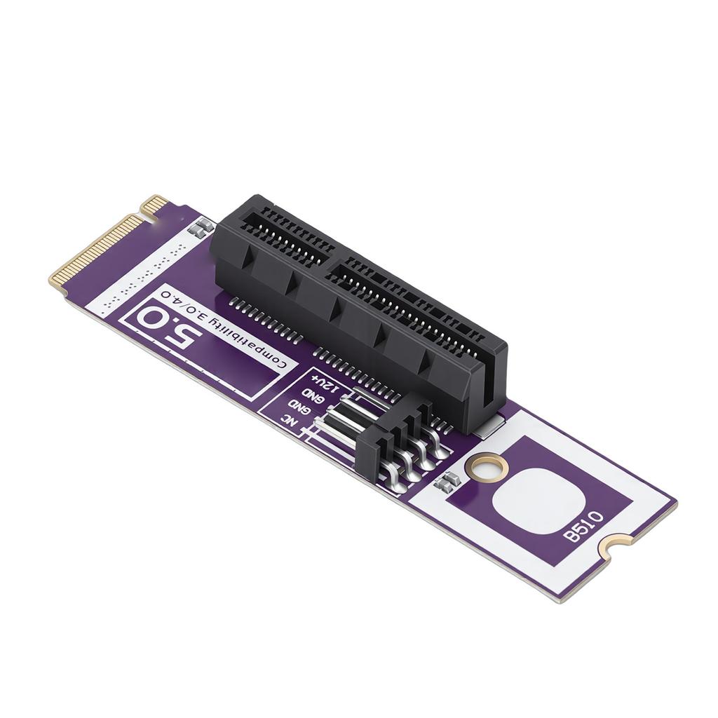 PCIE5.0 to M2 Adapter Card NVME to PCIE Expansion Card PCIE X4 Laptop External Graphics Card Expansion Adapter