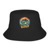 Alcatraz of Alligators Funny Animal Bucket Hat For Unisex Women  Fisherman Hats Korean Beach Travel Caps Soft Fold Outdoor Sun Hats