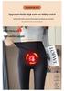 Women's Black Micro-Flare Yoga Pants - Slimming, Elastic, Plush, Extended Autumn/Winter Base Layer