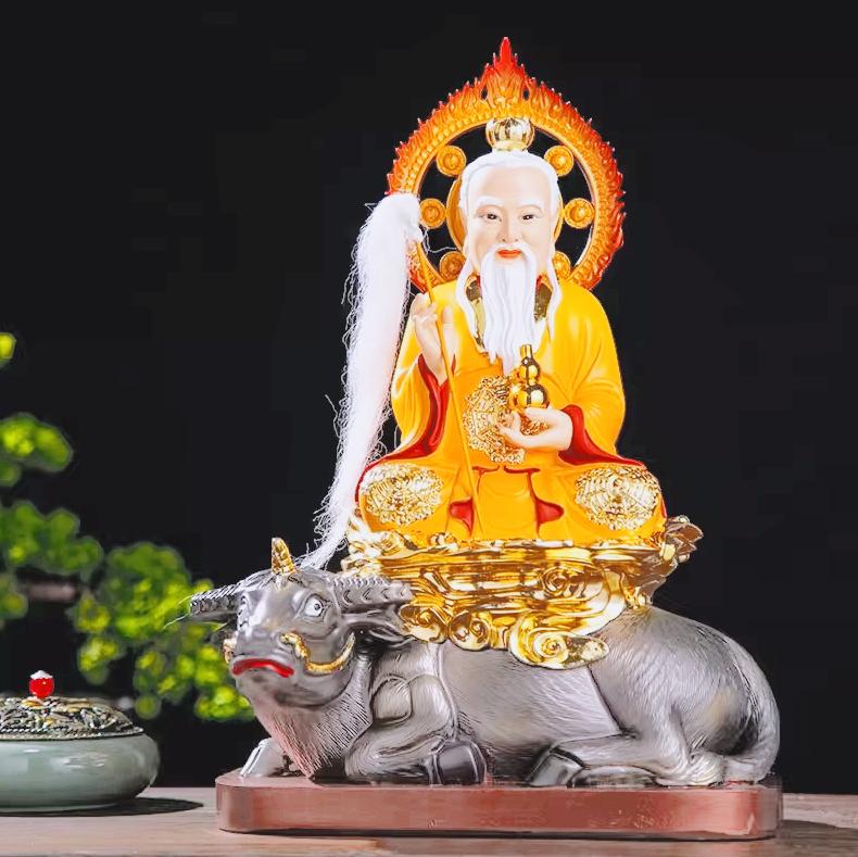 Home offering ornaments The statue of Tai Shang Lao Jun Yuanshi Lingbao Tianzun Buddha statue of TaiShang Lao Jun Taoist deities
