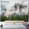 Mountain And River Impression Painting Tapestry Wall Hanging Psychedelic Hills Natural Scenery Witchcraft Hippie Home Decor