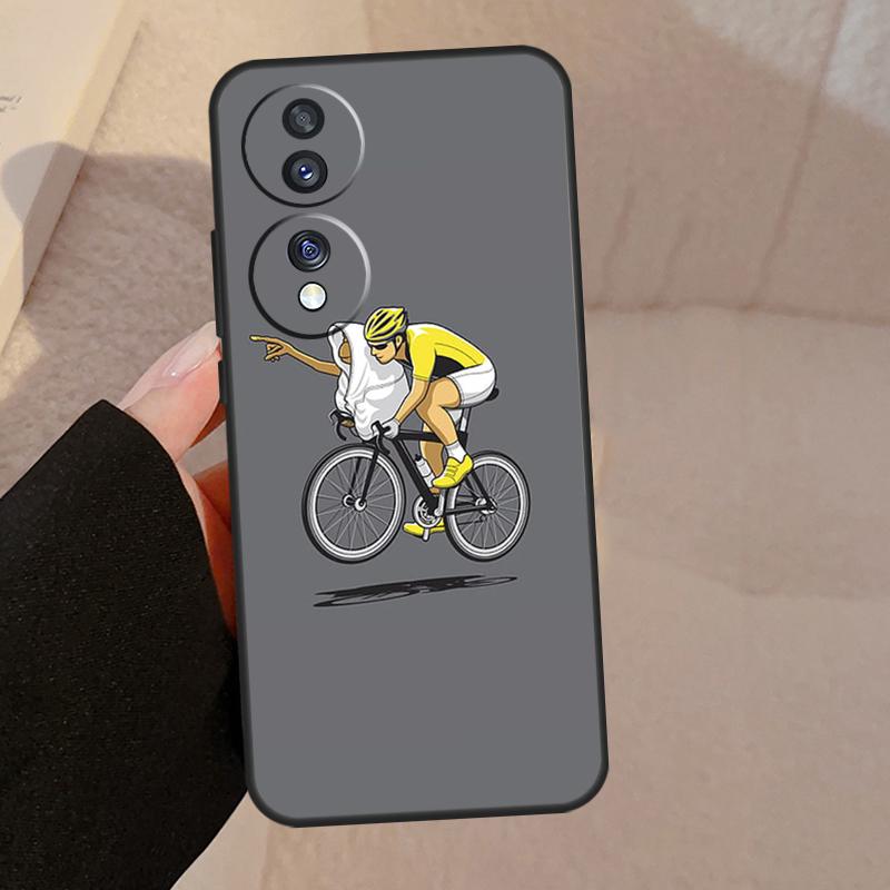 Cycling Bike Case For Honor X9b X9a X8a X7a X6a X6 X7 X8 X9 8X 9X Honor Magic 5 Pro 50 70 90 Lite Cover