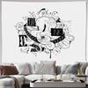 Bohemian Wall Tapestry Aesthetic Room Decor Nature Tapestry Forest Tapestry Bedroom Wall Hanging Dorm Decor Home Decor Landscape