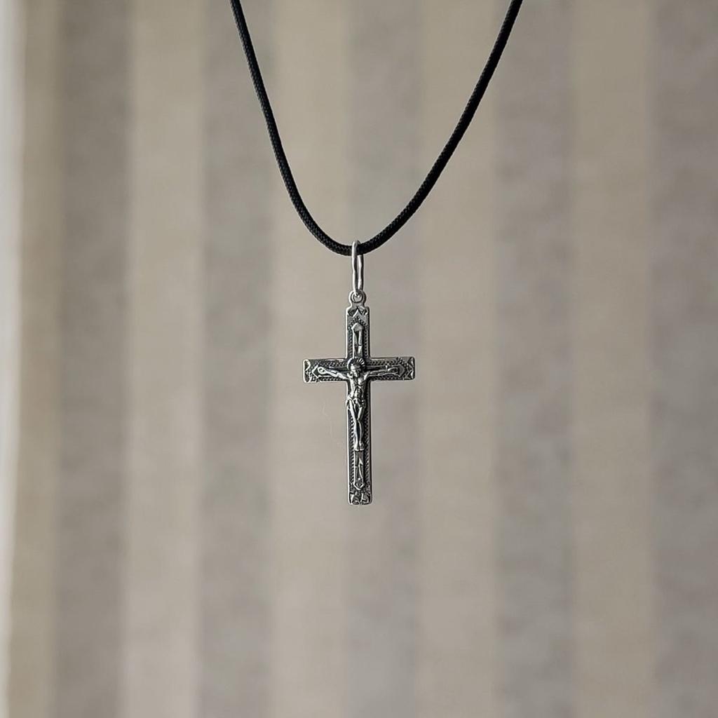 Silver Cross Without Stones (2156840)