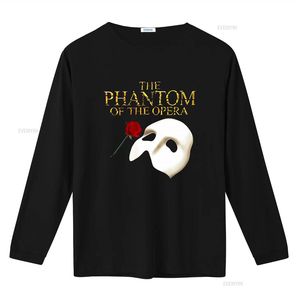 Phantom Of The Opera Musical Logo Unisexs White T Shirt Size S 3xl Stylish Comfortable Unique Design Vintage Washed Casual