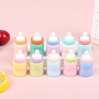 2Pcs Baby Dolls Feeding Bottle Magic Dummy Pacifiers Milk Bottle For Doll House Feeding Diy Accessories