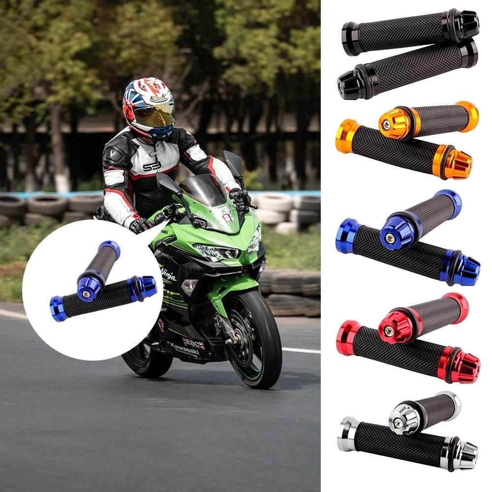 7/8 Inch Motorcycle Grips 22mm DIY Motorcycle Handle Non-slip for Aprilia Victory Honda Suzuki Kawasaki Yamaha BMW Ducati