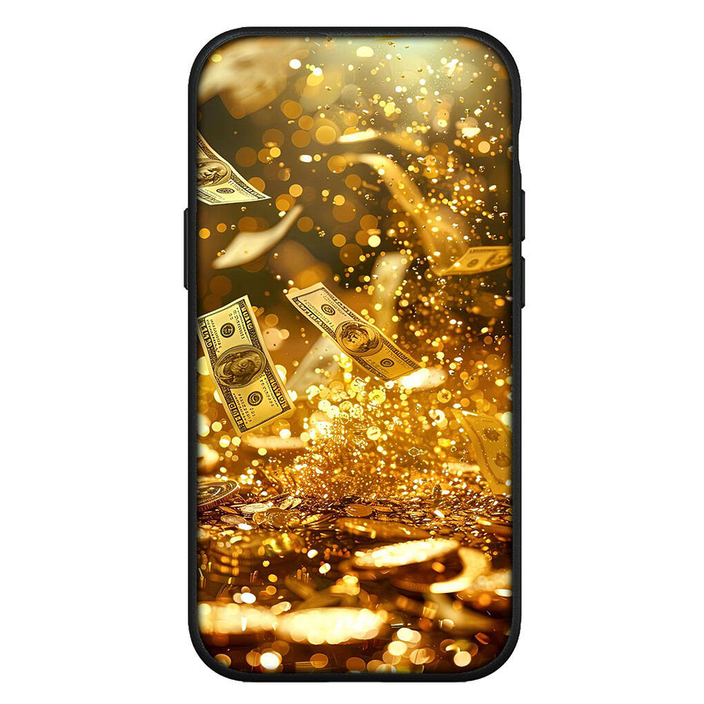 for Motorola Moto Edge 70 60 50 G54 G86 Samsung Galaxy S25 iPhone 17 16 15 Xiaomi Redmi Note 14 13 Pro Max Case Art Money Dollars 100 Wallpaper Cover