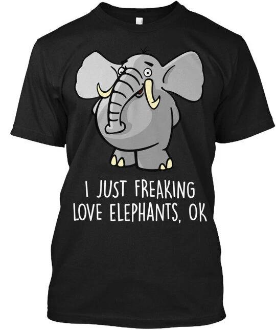

Elephant-i Just Freaking Love Z T shirt Made in the USA Size S to 5XL 3XL