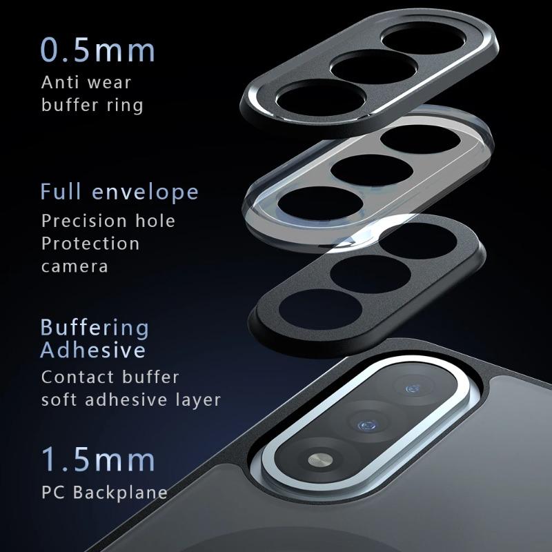 Matte PC+TPU Edge Case for OnePlus Nord 5 CE5 Luxury Armor Magsafe Wireless Charging Back Cover for One Plus ACE 5 Ultra Racing