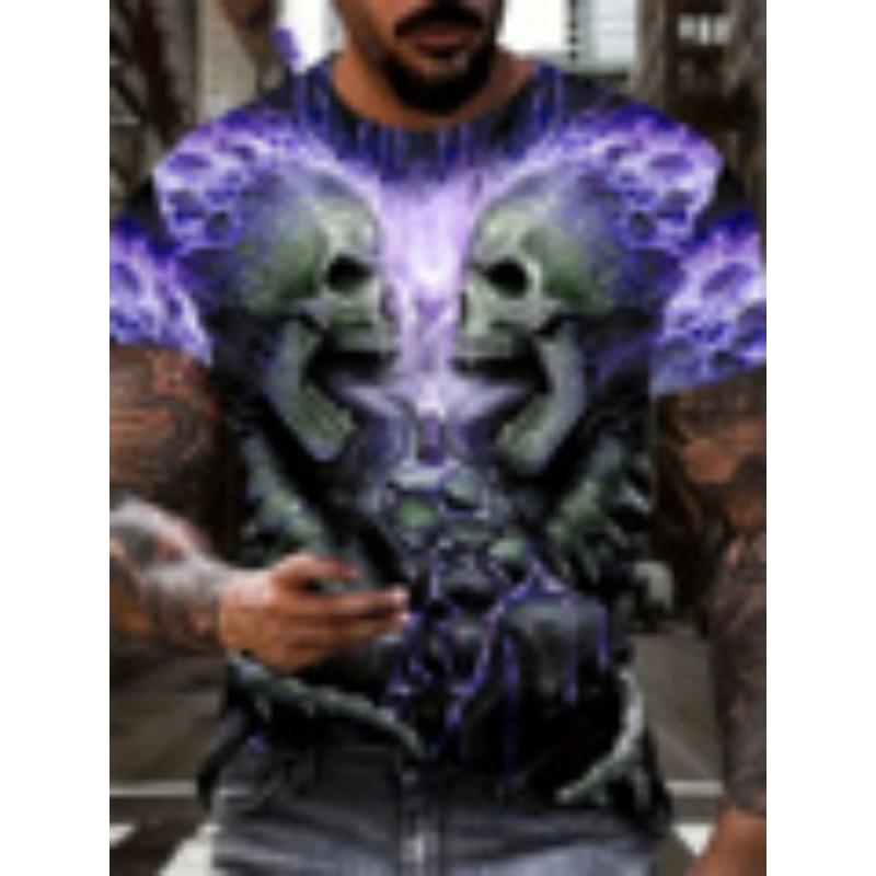 

Мужская футболка Повседневная Свободная Модная Винтажная Черно-белая Полосатая Футболка с 3D-принтом Харадзюку Социальная Высокого качества Мужская одежда 5XL