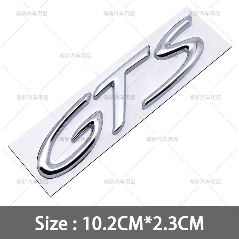 1 Pezzo Metallo GTS Body Emblema Distintivo Adesivo Auto per Cayenne Cayman Panamera Macan 911 918 718 928 901 930 Accessori Styling Auto