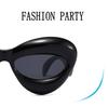Neue Aufblasbare Brillen Lustige Catwalk-Brillen Straßen-Sonnenbrillen Bunte Modebrillen Dekorative Brillen