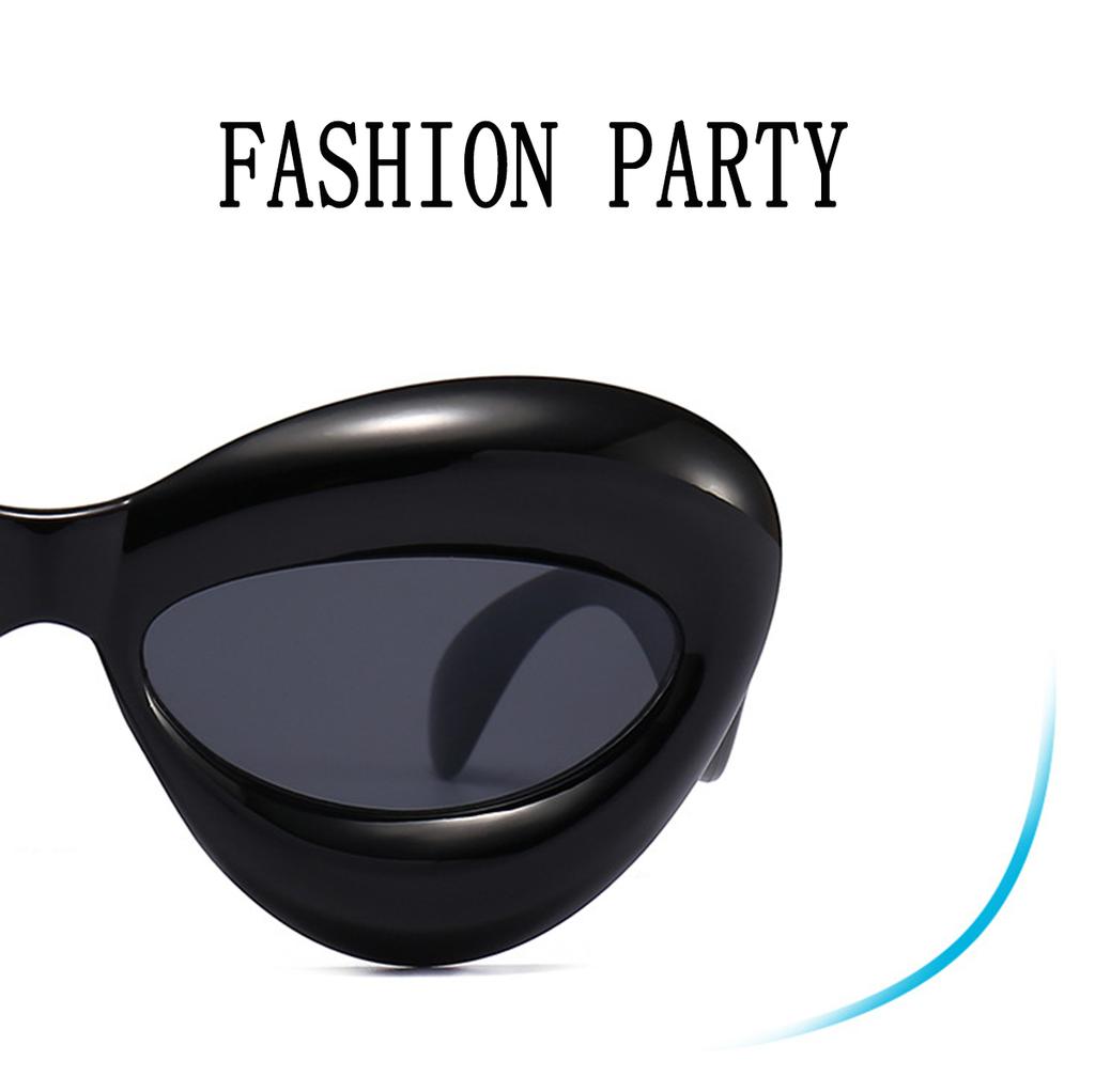 Neue Aufblasbare Brillen Lustige Catwalk-Brillen Straßen-Sonnenbrillen Bunte Modebrillen Dekorative Brillen