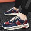 Herren Freizeit Sportschuhe Mode Weiche Sohle Schnürschuhe Laufschuhe Herren Designer Komfort Plateau Schuhe Neu