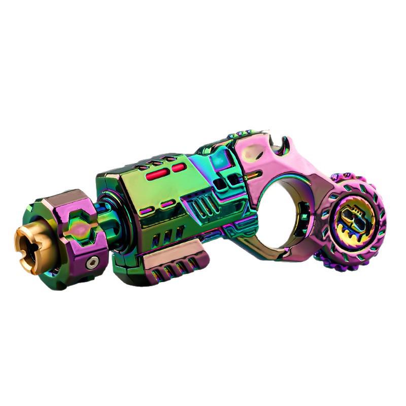 Goldsmith Hall Folding Alloy Toy Gun - Mini Soft Bullet EDC Decompression Launcher