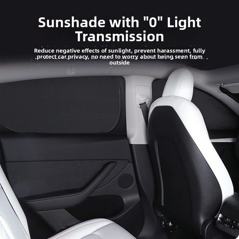 Für Tesla Neues Modell Y/YL/3 Upgrade Sichtschutz-Sonnenschutz Frontseitenfenster Sonnenschutzscheiben Windschutzscheiben-Sonnenschutz Outdoor-Camping