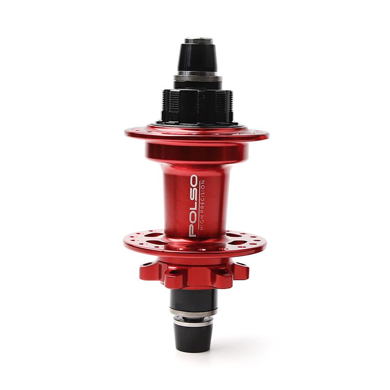 POLSO BMX Racing Hub 36 Holes Disc Brake 6 Pawls 120 Clicks 3/8 x 110mm BMX Hubs