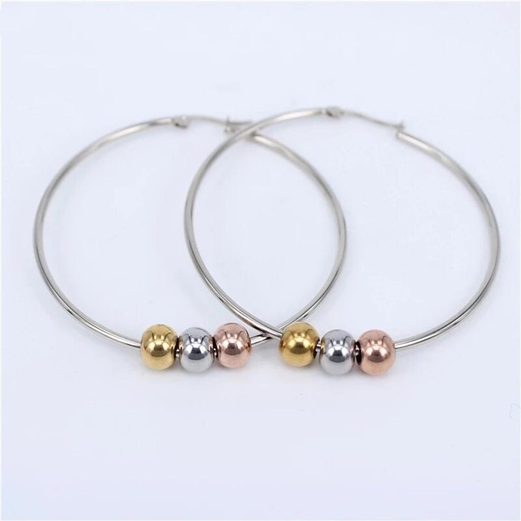 Simple and Elegant Ear Hoops Sleek and Modern Ear Decorations Earrings Chic Ear Rings Charm for Fashion Lovers