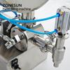 ZONESUN ZS-G1WGU Pneumatic U-Shaped Sauce Filling Machine for 100 to 500 Grams